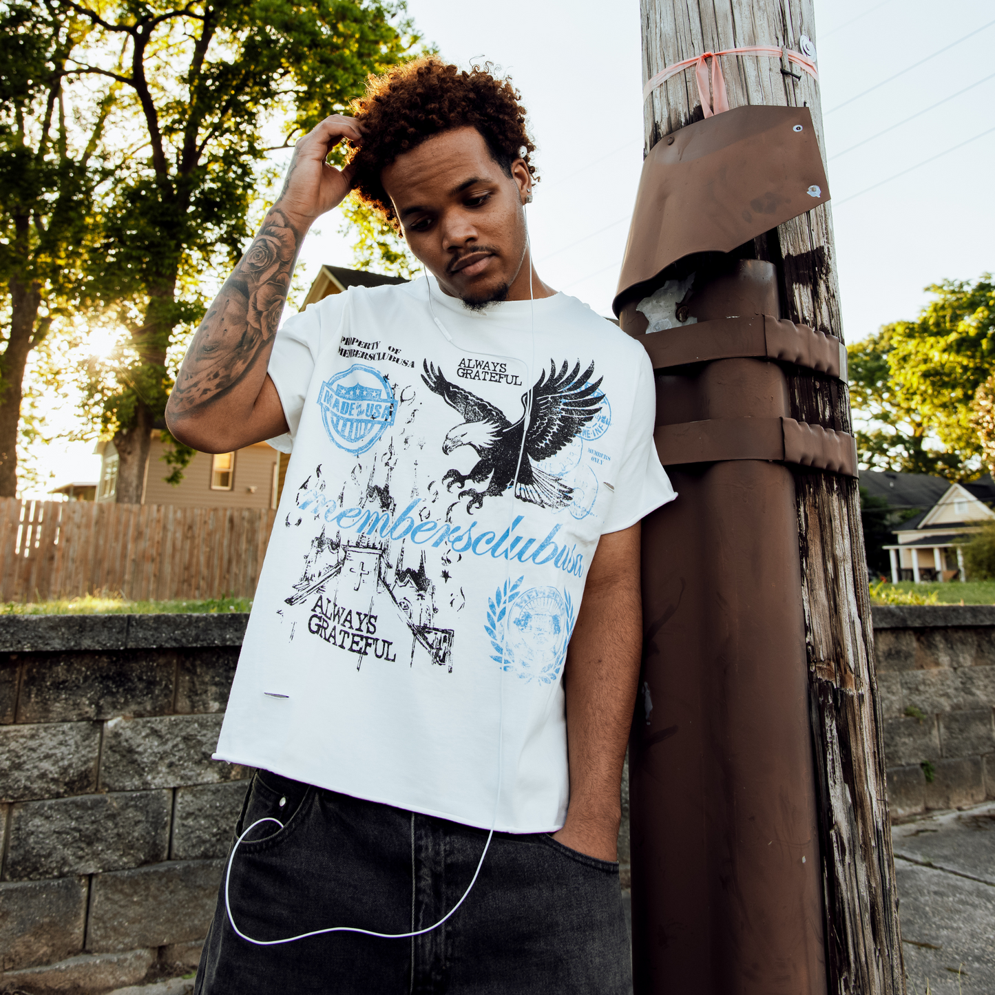 ALWAYS GRATEFUL T-SHIRT ‘WHITE’