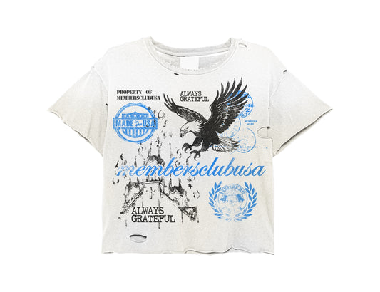 ALWAYS GRATEFUL T-SHIRT ‘WHITE’
